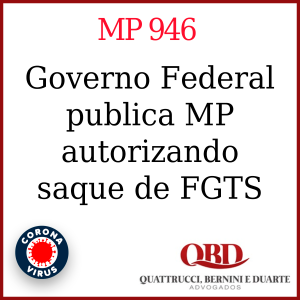 Governo publica MP autorizando saque do FGTS